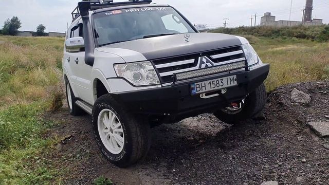 Паджеро 4 "Сново в строю!" #MitsubishiPajeroWagon4 стук двигателя или поломка в дороге Часть-2 смотреть онлайн