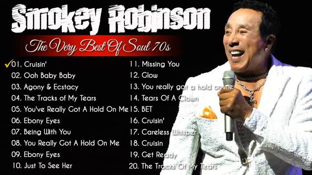 SMOKEY ROBINSON Greatest Hits (Full Album) - The Best Of SMOKEY ROBINSON (HQ)