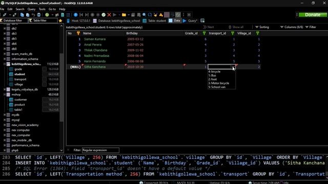 DBMS 10 | Write a Join Query Statement | 1st Year | Java Institute | Suvi Dison смотреть онлайн