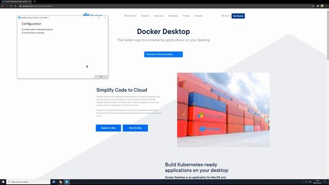 Install Docker Desktop - Windows 10 смотреть онлайн