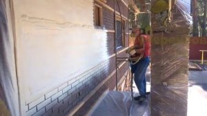 Утепление стен кирпичного  дома под последующую облицовку сайдингом