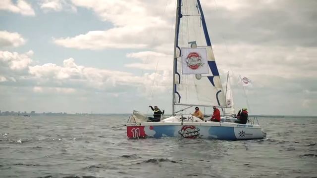 Яхта SANTER 760. МОНОКУБОК 2021. 1 ЭТАП. смотреть онлайн