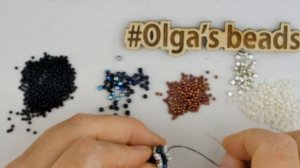 Жгут из бисера - иглой.