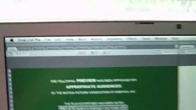 Final Cut Pro On A Macbook Pro