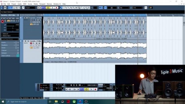 Tutorial Setting Live Sequencer menggunakan M-Audio 192 | 8 4 Output di Software Cubase
