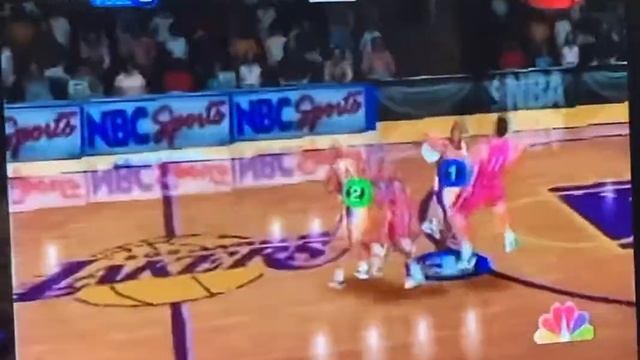 NBA Showtime NBA on NBC Walkthrough Gameplay Los Angeles Lakers vs the NBA PlayStation 1 2021 смотреть онлайн
