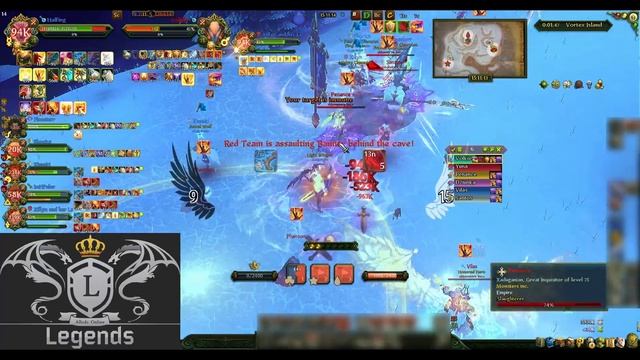 Allods Online Dominion 8.0.1 #1 PvP (Legends "Finestorr" vs Monsters Inc. "Penance") смотреть онлайн