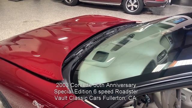 2003 Corvette 50th Anniversary Special Edition смотреть онлайн