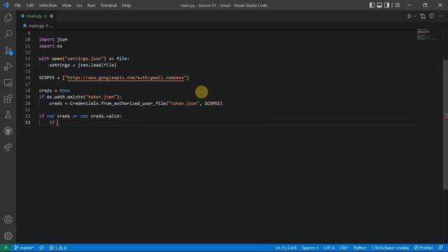Understanding Python: Lesson 91 - Gmail смотреть онлайн