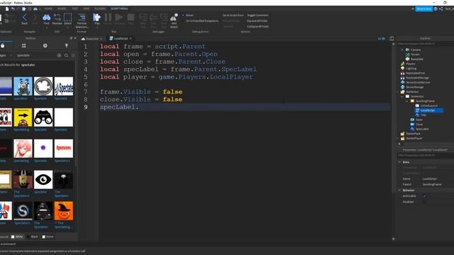 How to Spectate Players - Roblox Studio Tutorial смотреть онлайн