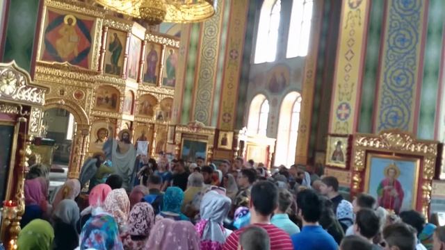 Усть-Лабинская молодёжь в храме смотреть онлайн