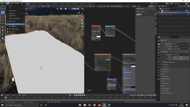 Blender 2.9| Уроки Для Начинающих|Как Сделать Ландшафт с помощью Google Maps и Blender! смотреть онлайн