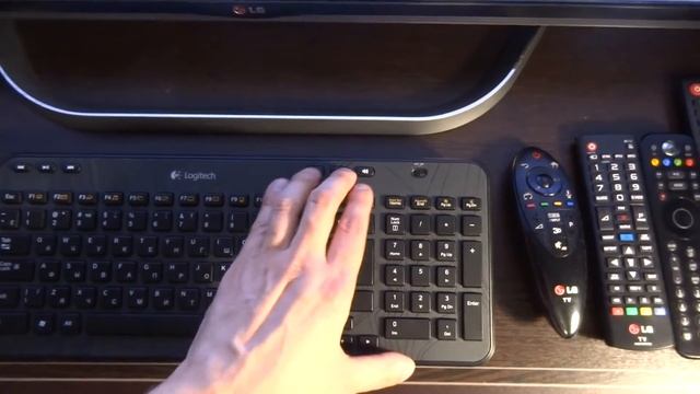 Беспроводная Клавиатура Logitech K360 распаковка смотреть онлайн