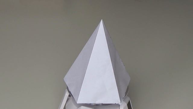 Regular pentagonal pyramid, пятиугольная пирамида смотреть онлайн