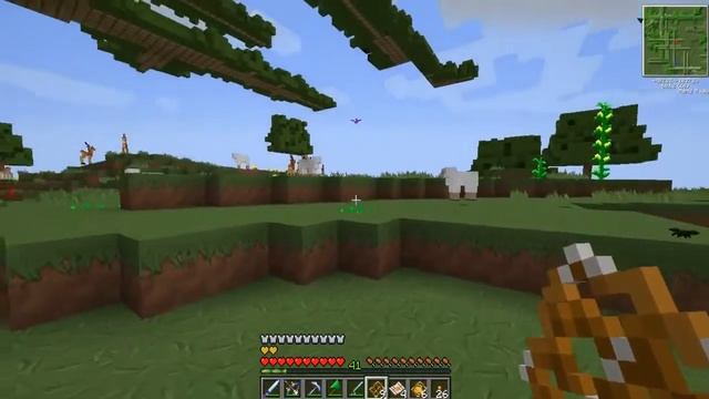 Майнкрафт - новое Алмазное Дерево смотреть онлайн