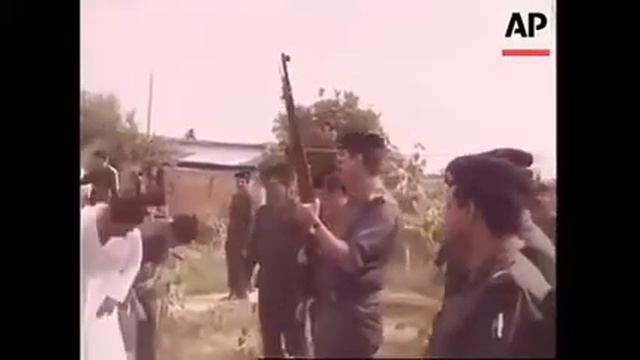 Saddam Hussein Dances Dabke Gobi
