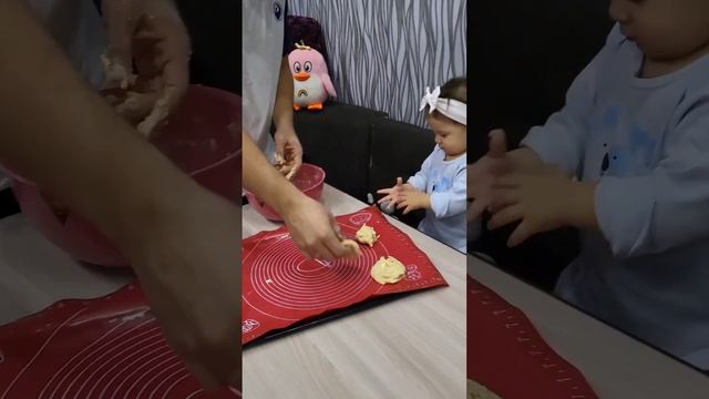 Вкусные печенье с M&M's #youtubekids #fannyvideo #babycooking #mdms#