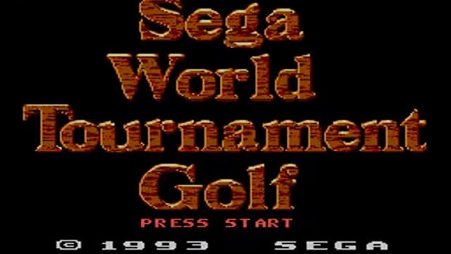 Sega Master System - Sega World Tournament Golf Intro смотреть онлайн