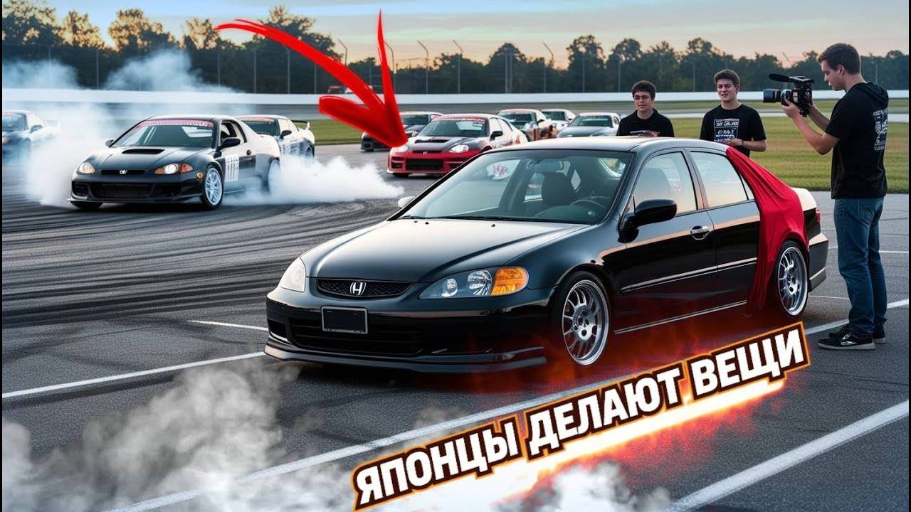 СПОРТИВНЫЙ ЯПОНЕЦ ДЛЯ ДУШИ  HONDA CIVIC RS  ОБЗОР НА ПРАВОРУЛЬНОГО РЕДКОГО ЯПОНЦА