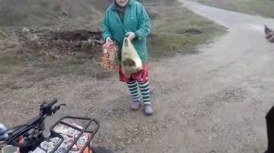 Подарил сыну детский квадроцикл 107 кубов на день рождения