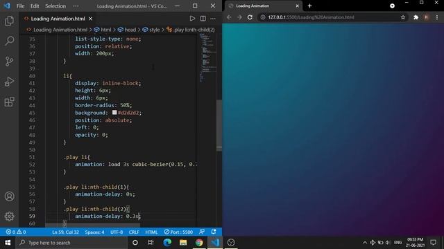 Awesome Loading Animation Using CSS & JavaScript смотреть онлайн