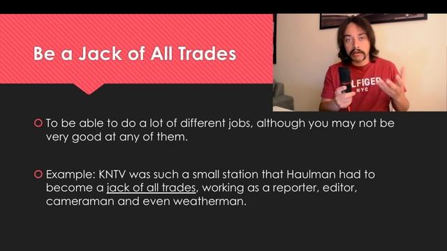 #10 Word of the Day : "Be a Jack of All Trades" - English Vocabulary Lesson смотреть онлайн