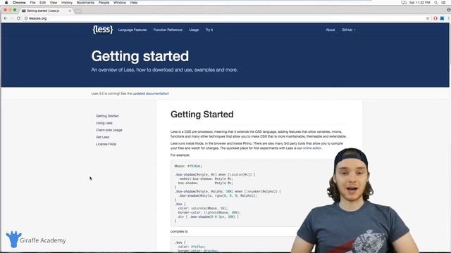 Introduction | Less | Tutorial 1 смотреть онлайн