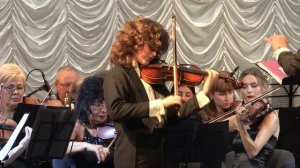 Матвей Блюмин с симфоническим оркестром 2.07.2018