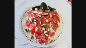 Салат «Клубничка»