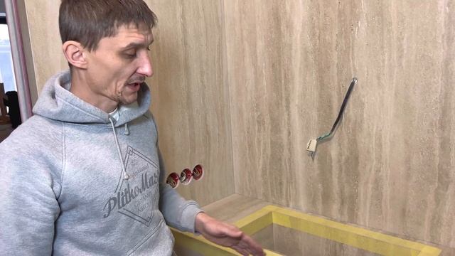 Умывальник из Плитки | Как и чем сделать Наружный Угол на Крупноформатной Плитке? смотреть онлайн