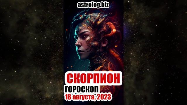 СКОРПИОН - гороскоп на 18 августа, 2023