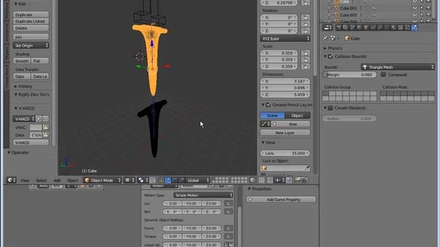 blender game engine angular velocity vs torque смотреть онлайн