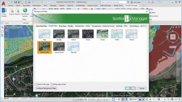 Improved preset Background Maps (AutoCAD) - Spatial Manager Blog смотреть онлайн