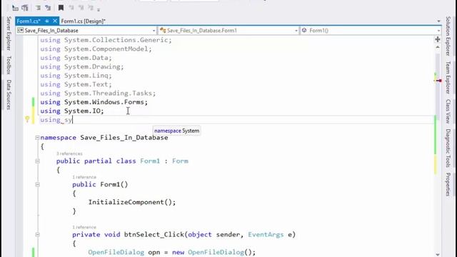 حفظ الملفات في قاعدة البيانات SQL Server بلغة سي شارب смотреть онлайн