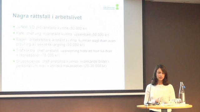 Forebygging Av Seksuell Trakassering I Arbeidslivet (Del 1 Av 4)