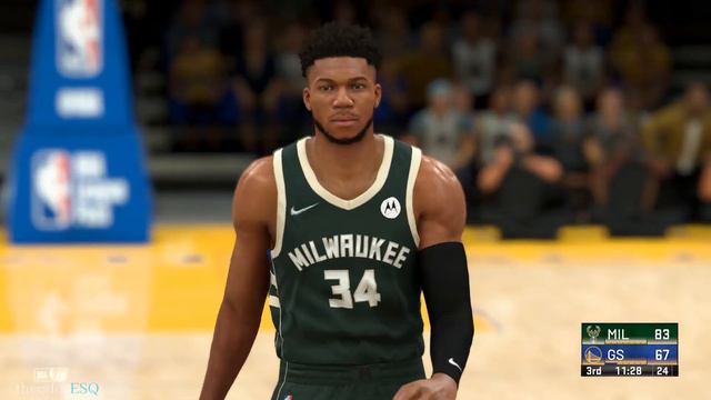 NBA 2K22 | BUCKS vs WARRIORS смотреть онлайн