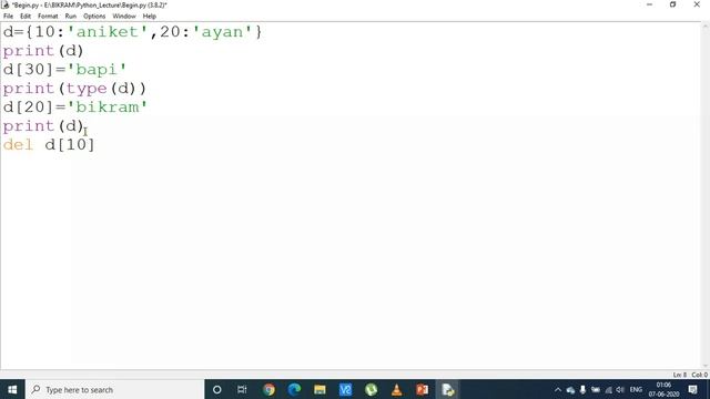 Dictionary Data Type in Python || বাংলায় পাইথন || Learn Python in Bangla смотреть онлайн