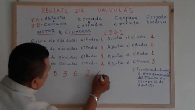 REGLAJE DE VÁLVULAS EN UN MOTOR смотреть онлайн
