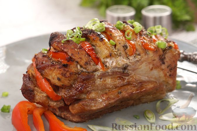 ГАРМОШКА ИЗ СВИНИНЫ С ПЕРЦЕМ, ЛУКОМ смотреть онлайн