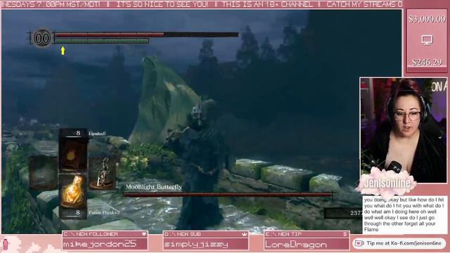 🏆Moonlight Butterfly fight in 1 minute 🏆 - Dark Souls Bosses смотреть онлайн
