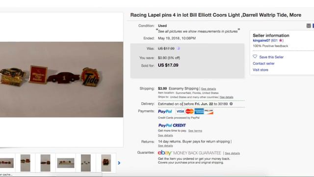 eBay Money Making Monday - See What Actually Sold 5 21 18 смотреть онлайн