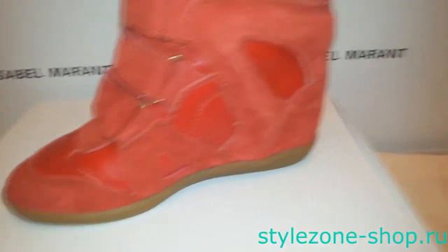 Isabel Marant Sneakers красные.Португальские.В Москве смотреть онлайн