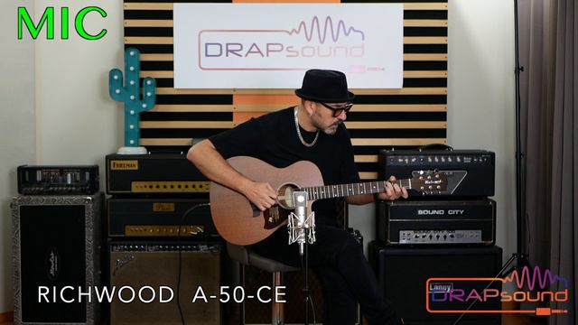 IR (impulse response) for acoustic guitar RICHWOOD A-50-CE смотреть онлайн