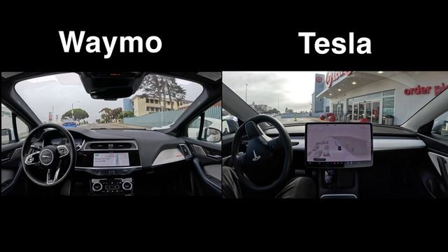 Waymo vs Tesla Target Run смотреть онлайн