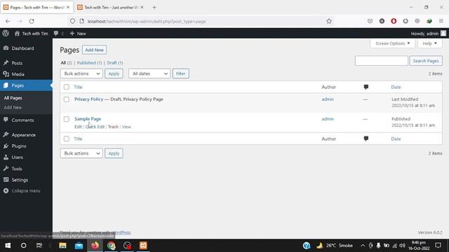 WordPress Dashboard || WordPress admin panel || WordPress dashboard overview || Dashboard 2023 смотреть онлайн