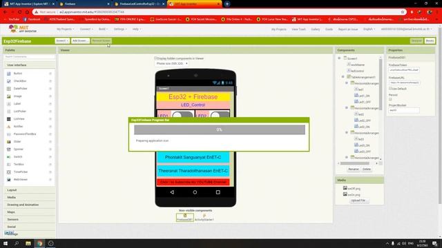 Google firebase and NodeMCU ESP32 LED Control смотреть онлайн