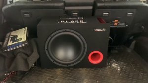 Активный сабвуфер Ural Black Hurricane долбит нормально
