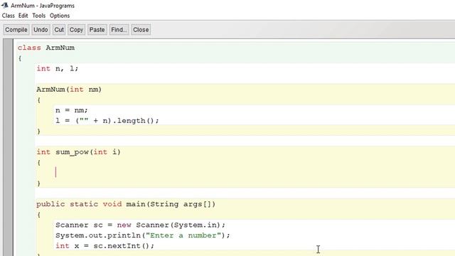 Armstrong Number Programs in Java using recursion | ISC Computer Science Class 11 & 12 смотреть онлайн