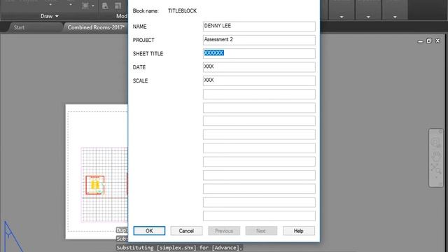 DCS Summative 2 AutoCAD Creating a Layout with a Titleblock смотреть онлайн