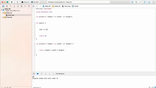 Default Parameters - C++ Programming Tutorial #24 (PC / Mac 2015) смотреть онлайн